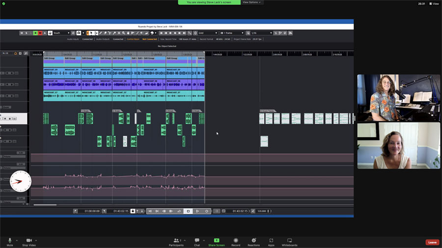 Virtual Mix Session-screenshot
